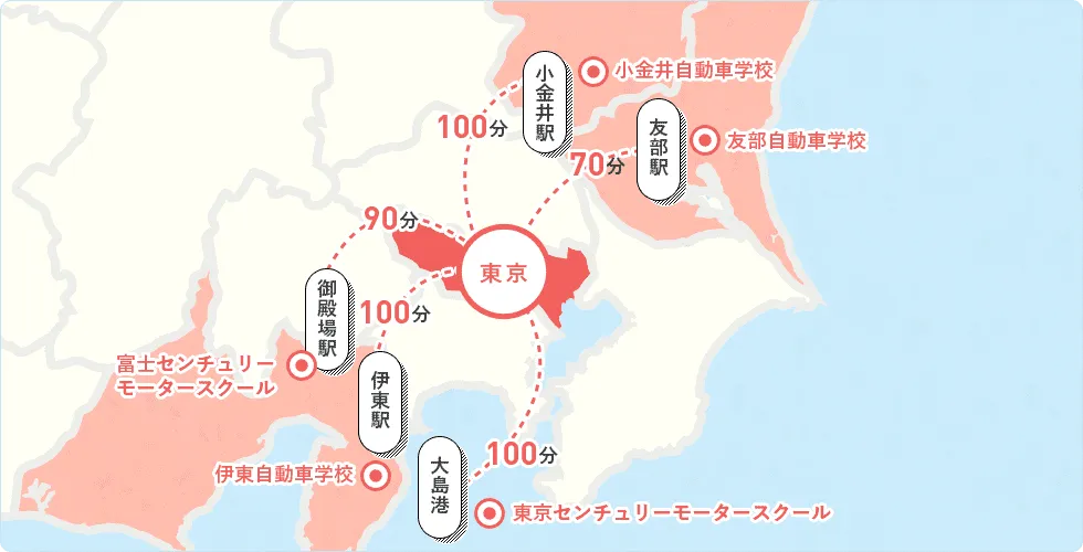 片道２時間